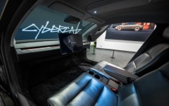 The Cybercab is fully autonomous and has no steering wheel or pedals