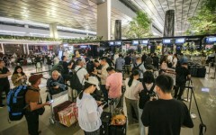 More than 240 domestic and international flights had been cancelled or delayed due to volcanic ash on Monday morning alone, Jakarta's Soekarno-Hatta International Airport said, adding that nearly 30,000 passengers were affected