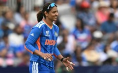 India's captain Harmanpreet Kaur; India hammered Sri Lanka by 72 runs in the T20 final in Dubai