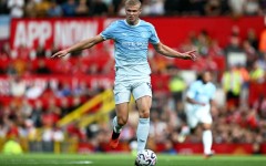 Manchester City striker Erling Haaland