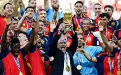 Spain coach Luis de la Fuente says his team must improve and cannot lean on their prior success after winning the World Cup