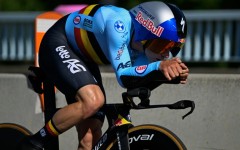 Belgium's Remco Evenepoel has not lost a time-trial since the 2025 Tour de France