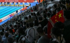 China topped the medals table near the end of the third day at the Asian Games, well clear of hosts Japan