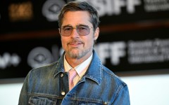 Brad Pitt said his dog co-star did things 'that were just amazing'