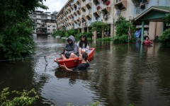 Around 52,000 households have been affected by the floods in Bangkok