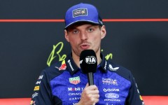 Red Bull Racing's Dutch driver Max Verstappen speaks during a press conference ahead of the Formula One Bahrain Grand Prix at Sepang International Circuit in Sepang on October 1, 2026.