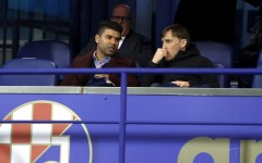 Dario Simic (R), pictured in 2025, played a key role as Croatia took third place at the 1998 World Cup