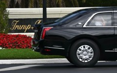 US President Donald Trump frequently golfs at weekends at his Palm Beach club