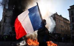 About 1,800 people were arrested in the protests