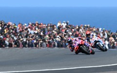 Jorge Martin (L) and Marc Marquez (R) are preparing to race for the last time at Phillip Island