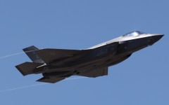The F-35, a joint project between the United States and a number of allies, is one of the world's most advanced military aircraft