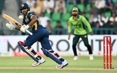 Kamindu Mendis made an unbeaten 62 to steer Sri Lanka to an eight-wicket win over Pakistan and a place in the tri-series final
