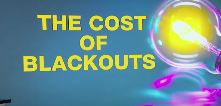 The cost of blackouts