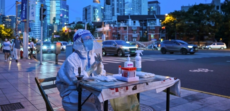 Health authorities reported over 300 infections Wednesday, with clusters found in the historic northern city of Xi'an as well as the country's biggest city Shanghai