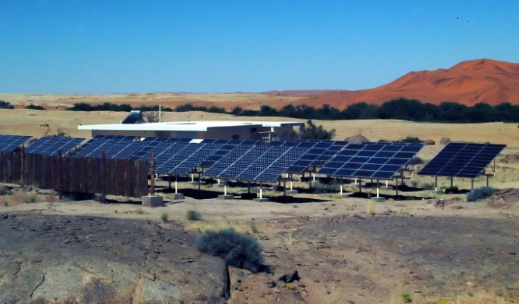 With low humidity and long hours of sunshine, the southwestern African state of Namibia hopes to become a giant in solar energy 