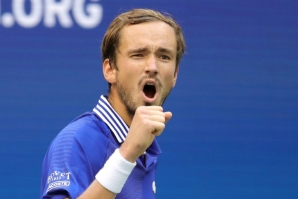 Russia's Daniil Medvedev hopes his third time in a Grand Slam final is charmed when he plays in Sunday's US Open final after having lost two prior Slam finals