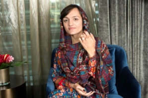 Zarifa Ghafari, a former mayor in Afghanistan who had to flee as the Taliban took over, is spotlighted in the Netflix documentary 'In Her Hands'