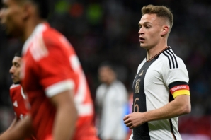 Joshua Kimmich captained Germany against Peru on Saturday