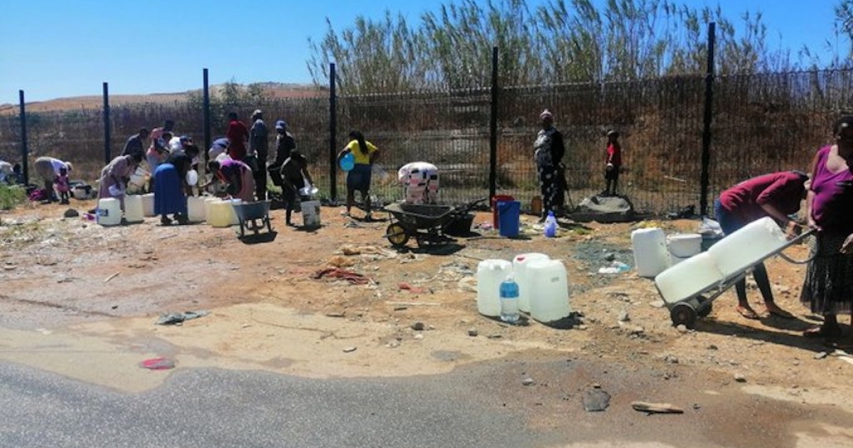 Klipfontein residents beg government to open reservoir taps - eNCA