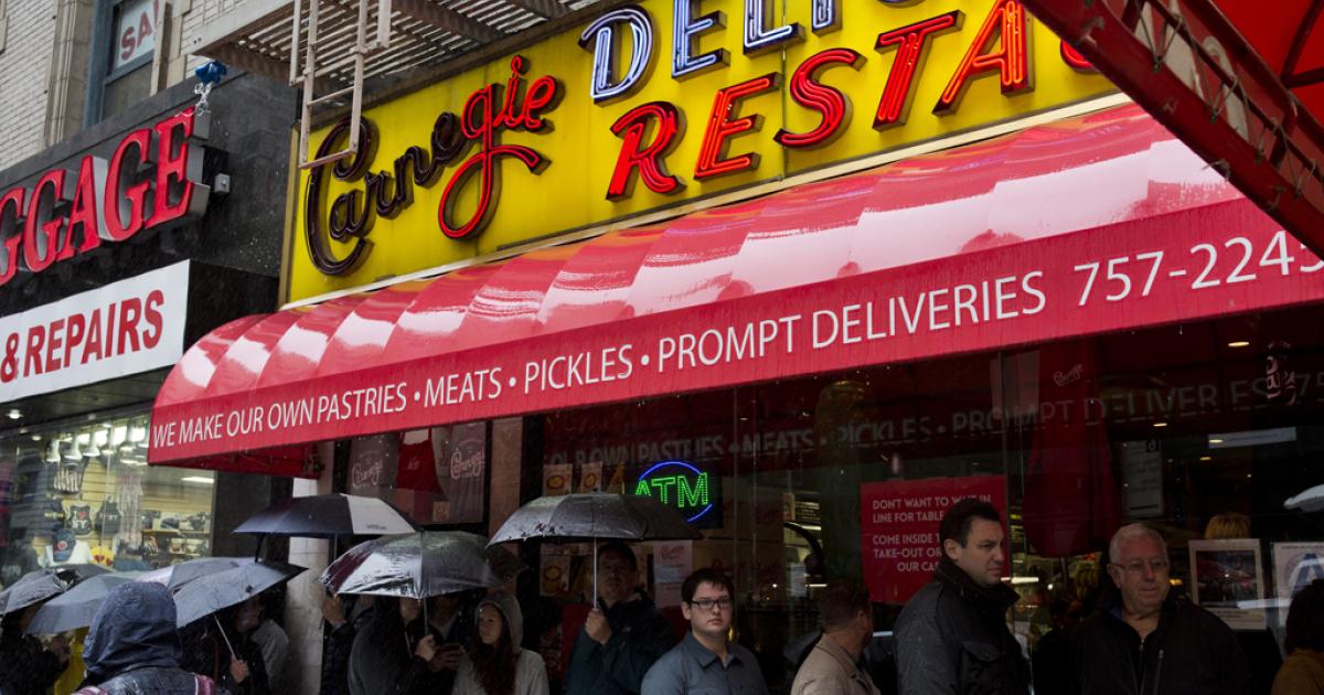 New York Citys iconic Carnegie Deli to close eNCA