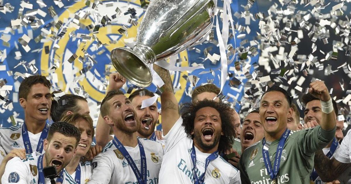Real Madrid lift Champions League trophy for third time in a row - eNCA