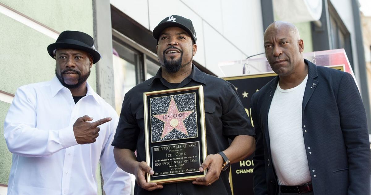 WATCH: Straight Outta Compton rapper Ice-Cube gets Walk of Fame star.