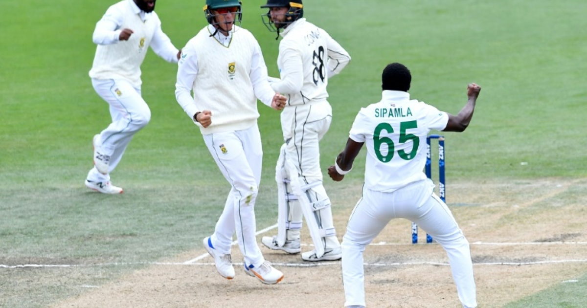 South Africa outsmarts New-Zealand in the second test, winning by 198 runs and drawing the series.