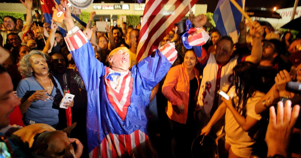 Miami's Cuban community celebrates death of Castro eNCA