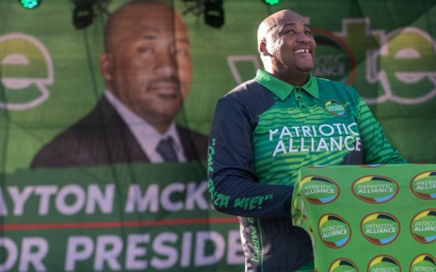 Patriotic Alliance leader Gayton McKenzie. Brenton Geach/Gallo Images via Getty Images