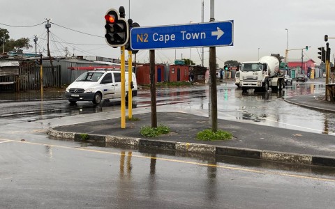 Inclement weather has hit Cape Town hard. eNCA/Kevin Brandt
