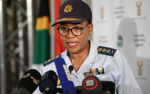 Lt Gen, Tebello Mosikili. Lee Warren/Gallo Images