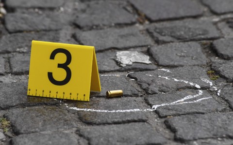 Crime scene bullet