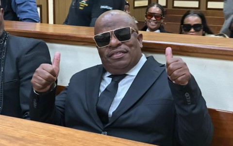 Bafana Sindane was arrested alongside prominent taxi boss Joe “Ferrari” Sibanyoni on charges of extortion and money laundering.