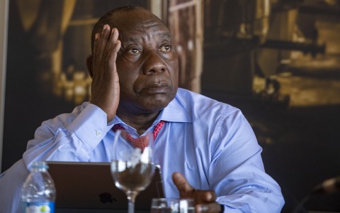 President Cyril Ramaphosa.   Jaco Marais/Gallo Images