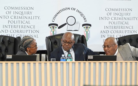 The Madlanga Commissioners. Gallo Images/Frennie Shivambu