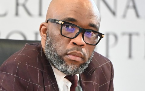Alleged underworld figure Vusimuzi "Cat" Matlala.  Frennie Shivambu/Gallo Images