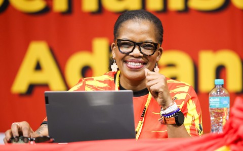 Cosatu general secretary Zingiswa Losi.   OJ Koloti/Gallo Images