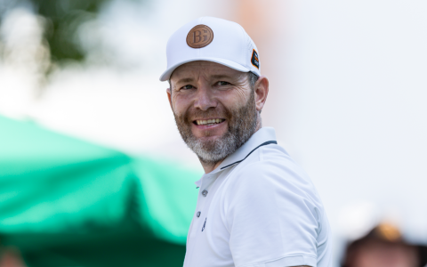 HONG KONG, CHINA - OCTOBER 22: Branden Grace of South Africa reacts during the first round of the LINK Hong Kong Open at Hong Kong Golf Club on October 22, 2026 in Hong Kong, China. (Photo by Yu Chun Christopher Wong/Eurasia Sport Images/Getty Images)