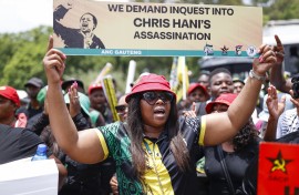 Chris Hani Protest Janusz Walus