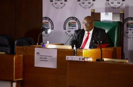 Judge Raymond Zondo at the State Capture Commission