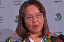 Tourism Minister Patricia De Lille (eNCA\Screenshot)