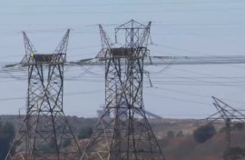 File: Prasa, Eskom, and Transnet are waging a war against infrastructure destruction. (eNCA\Screenshot)