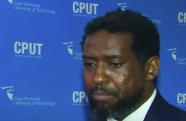 Higher Education deputy minister Buti Manamela