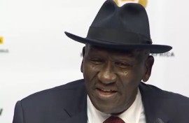Police Minister Bheki Cele
