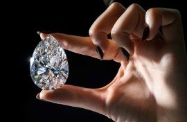'The Rock' white diamond could fetch $20-30 million -- or more  