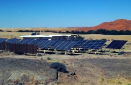 With low humidity and long hours of sunshine, the southwestern African state of Namibia hopes to become a giant in solar energy 