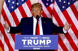 Donald Trump announced that he is seeking the Republican presidential nomination in 2024