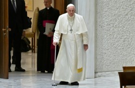 Pope Francis says people should help those suffering at Christmas