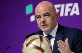 FIFA president Gianni Infantino announced details of the next Club World Cup at a press conference on Friday