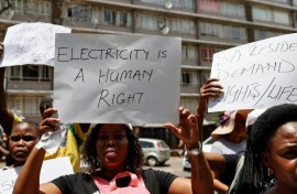 Many South Africans are furious at the blackouts, which can last hours at a time